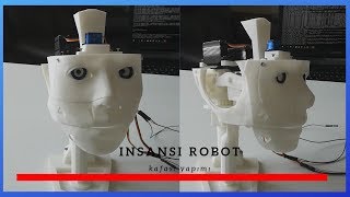 İnsansı Humanoid Robot Yapımı  (Bölüm1 (Kafa Kısmı))