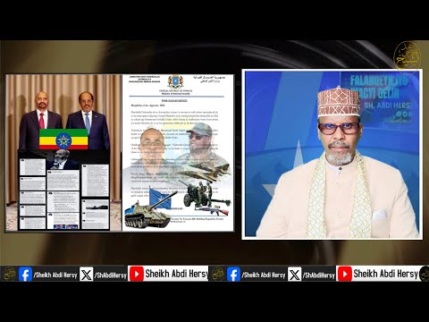 Safiirka Ethiopia Xasuuqa Dooloow Warqadda XSM Ee BeledXaawo