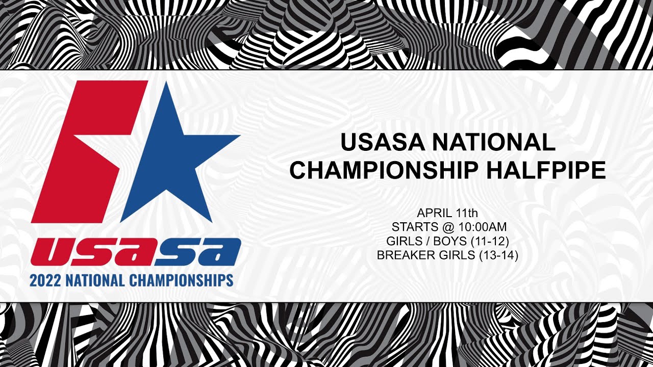 2022 USASA NATIONALS HALFPIPE LIVE STREAM APRIL 11th Menehune Boys
