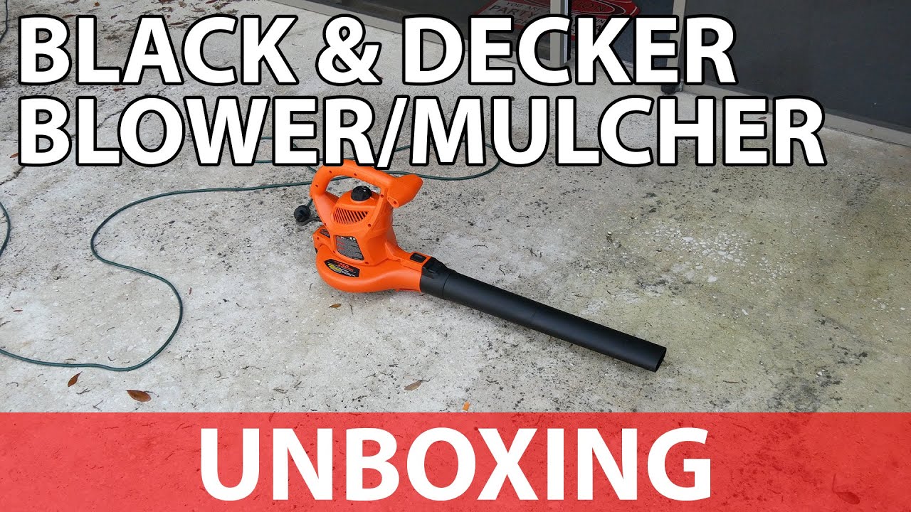 Review Black & Decker Leaf Blower & Vacuum 3 in 1 BV6000 How to Change &  Assemble 