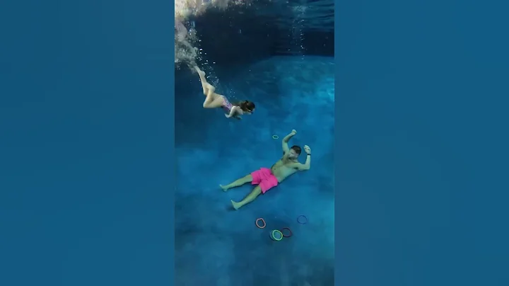 5 Year Old Lifeguard Swimming Down to Rescue 🛟 Daddy! #learntoswim #shorts @Prepare2Swim - DayDayNews