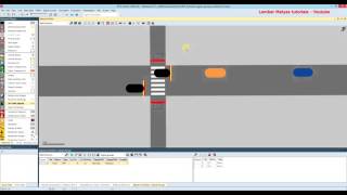 Vissim Tutorial - Lesson 16 - VisVap for Ped. crossing - signal group control
