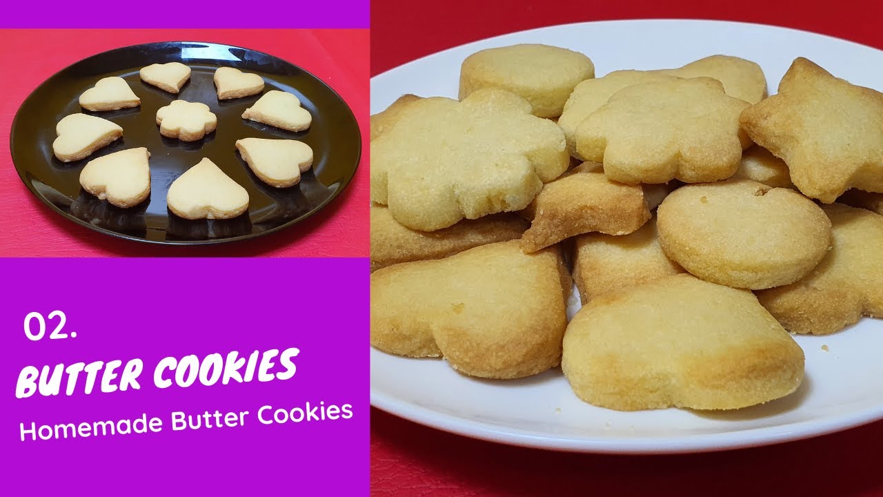 Homemade Butter Cookies Without Oven / Chill With Hisham / Episode02