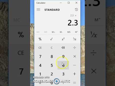 Using a Calculator