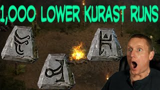 1,000 Lower Kurast Runs!!!