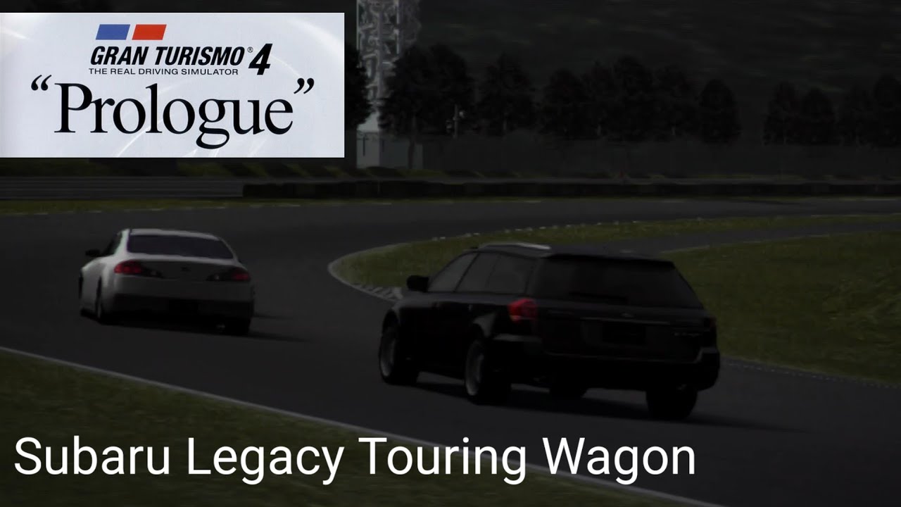 Gran Turismo 4 Prologue Arcade Races - Subaru Legacy Touring Wagon Gameplay