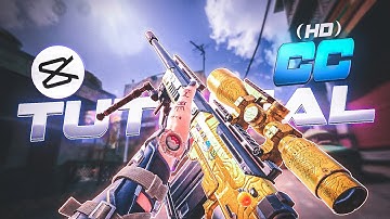 Make This *Clean* CC + HD Quality🔥Edit Easily On Mobile Only Using Capcut | Cod Mobile Edit Tutorial