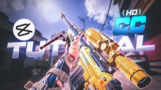 Make This *Clean* CC + HD Quality🔥Edit Easily On Mobile Only Using Capcut | Cod Mobile Edit Tutorial