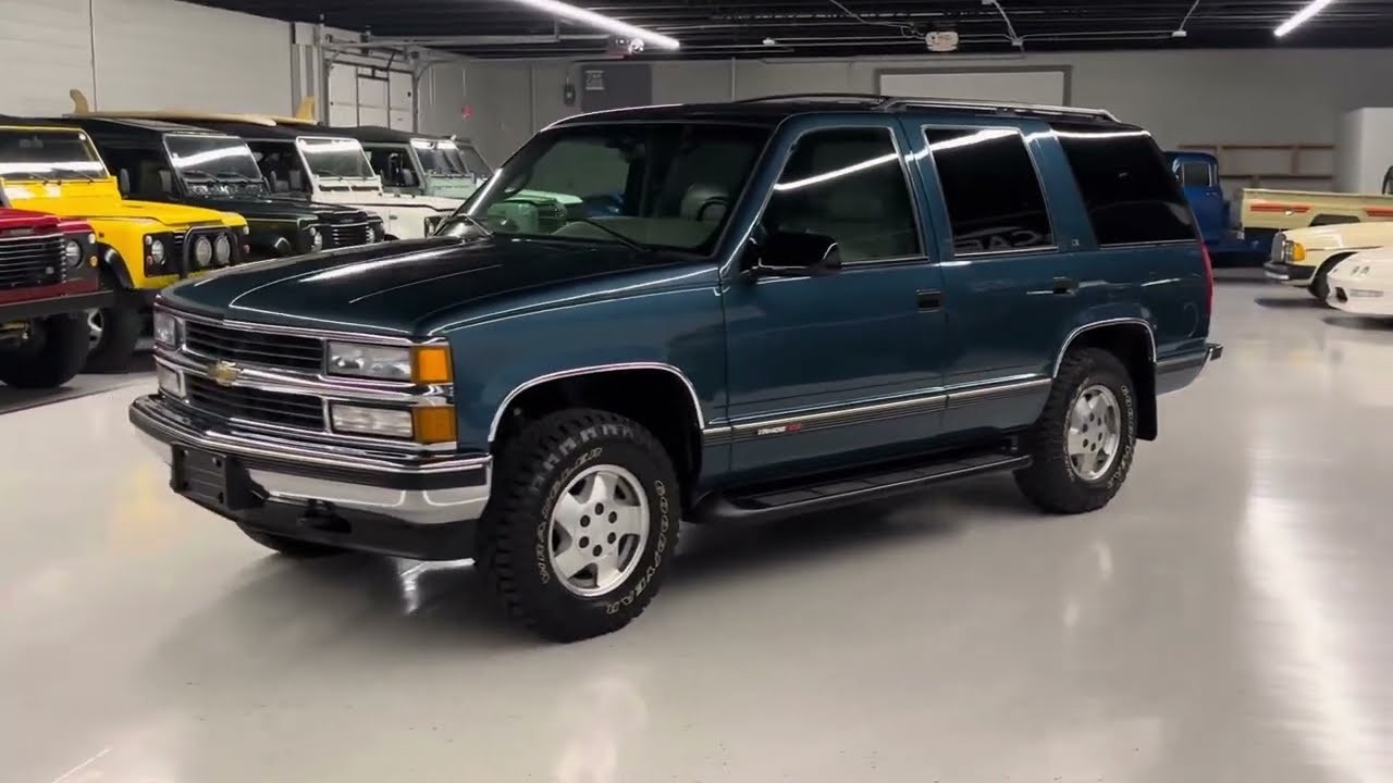 1995 Chevrolet Tahoe 71K Original Miles 28 Years One Owner