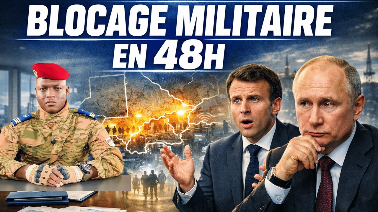 Ibrahim Traoré : choc en 48h — un blocage militaire qui inquiète toute l’Afrique