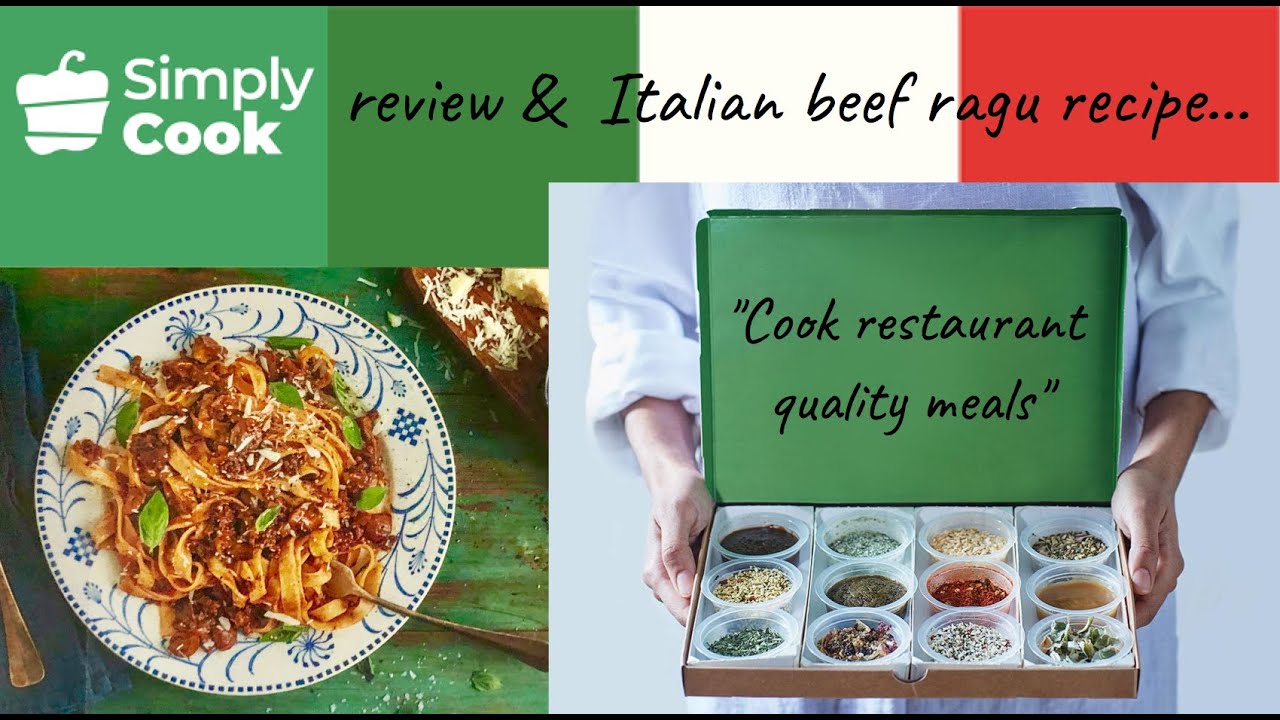 Simply Cook review & Italian beef ragu recipe | Review & cooking