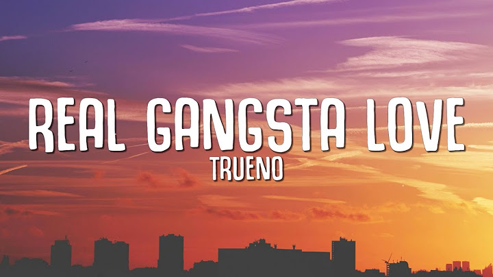 Trueno - REAL GANGSTA LOVE (Letra/Lyrics)