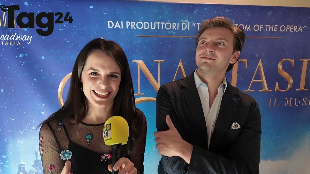 Anastasia il Musical arriva a Roma, l’intervista ai protagonisti Sofia Caselli e Cristian Caitto