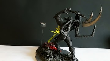 Spawn vs. Urizen | Deluxe Boxed set | Spawn series 28 | McFarlane Toys (2005)   #diorama #spawn