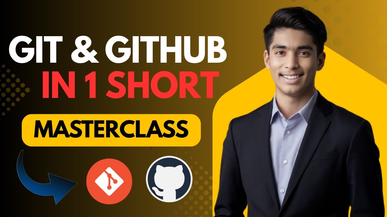 🔥 Git & GitHub Tutorial for Beginners 2025 | Learn Git Commands, Branching, Open Source in 1 Video