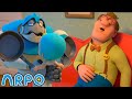 Keep the Baby QUIET!!! 🤫 | ARPO The Robot | Funny Kids Cartoons | Kids TV Full Episode Compilation