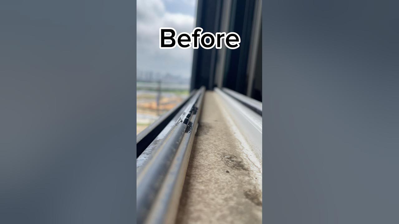 cleaning dirty window sill shorts cleaning YouTube