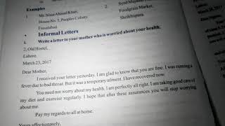 9th||Grammar and Composition||Letter No. 1