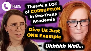 Caller Says Pro-Trans Academia is CORRUPT, Can't Give a SINGLE Example | Arden Hart \u0026 Riverboat Jack