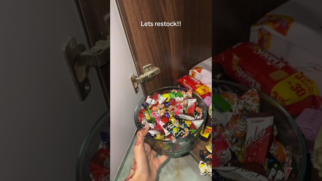 Restock snacks ✨#trending #viralvideo #restock #shorts #snacks #noodles #viralsnacks#viralshorts#fyp