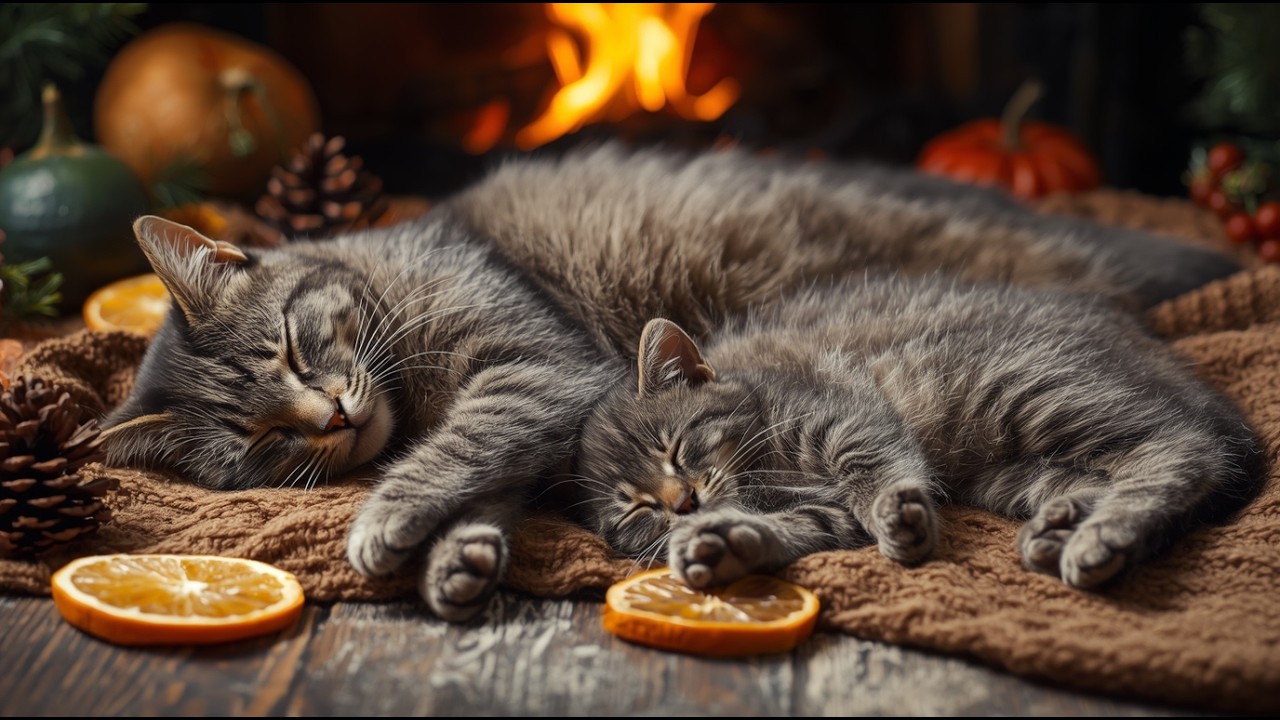 Cozy Cat Sleep Music 🐾 Cat Music for Stress Relief, Deep Relaxation and Sleep 