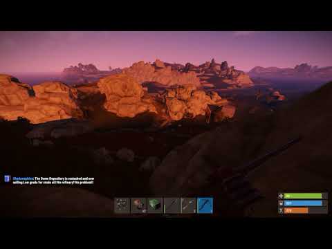 RUST | Double Barrel Kill!!! AK Loot!!!