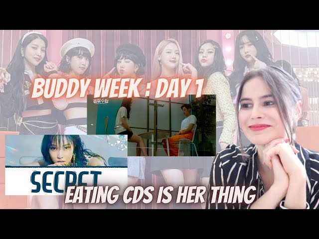 HAPPY YUJU DAY! - Secret u0026 Stay Osts Reaction | Yuju probably eats CDs at every meal (BUDDY WEEK) class=