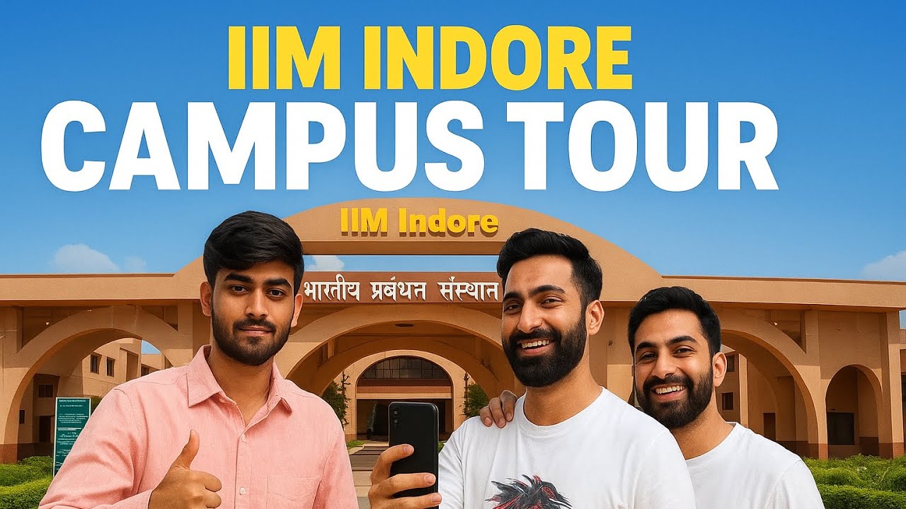 First Day at IIM Indore | Selection + Campus Tour 🇮🇳"