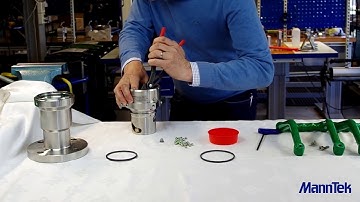 Service a MannTek DCC coupling