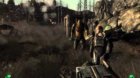Fallout 3 Walkthrough (GOTY Edition) - Very Hard - Part 258 - Falling and F****** (up)