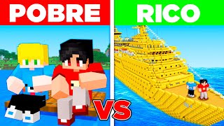 Barco de Rico vs. Barco de Pobre no Minecraft!