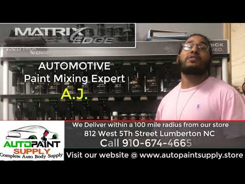 Matrix Automotive Paint Near Me