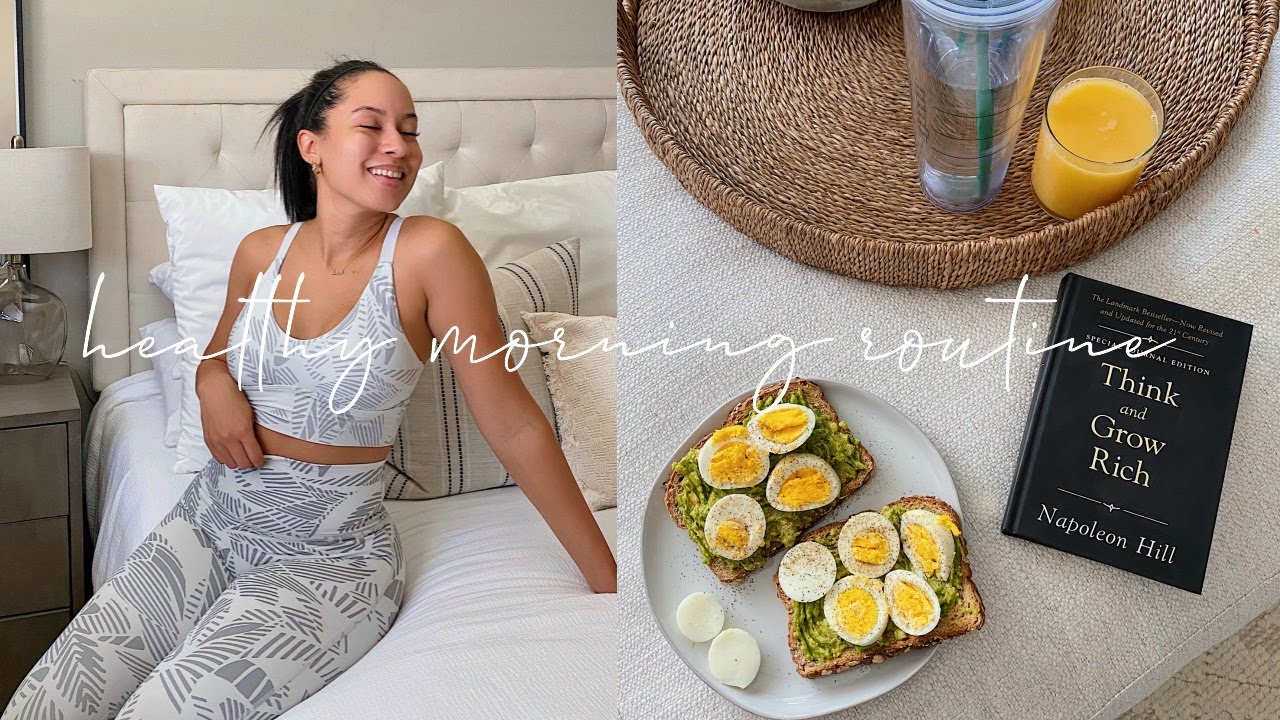 HEALTHY SUMMER MORNING ROUTINE 2020 | Marie Jay