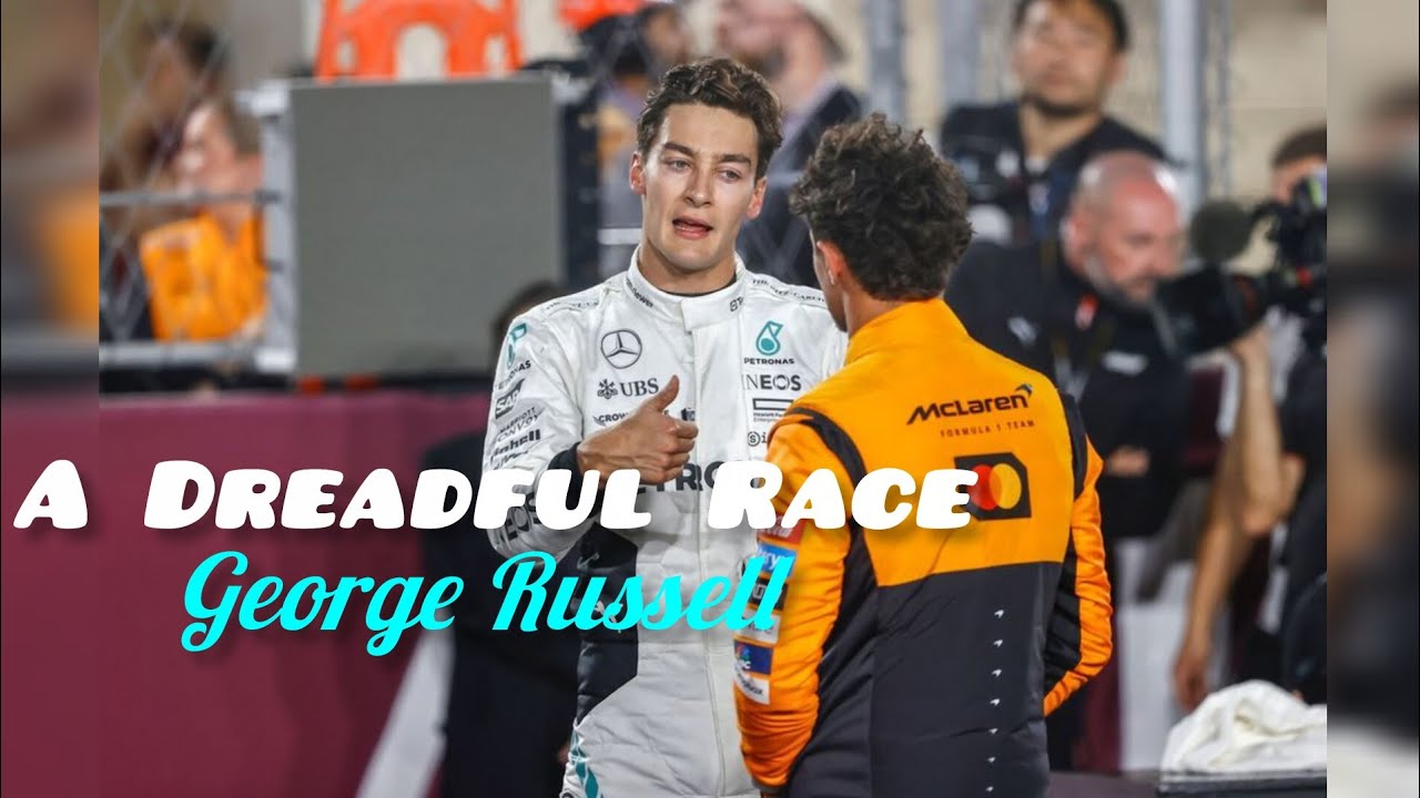 George Russell’s Odd Pace Struggle in Abu Dhabi 😓⚡🏁