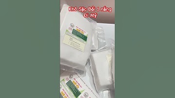 Khô Sặc Bổi 1 nắng - Sặc Bổi Cà Mau - Khô Cá Sặc đi Mỹ - Khô Sặc đi Nước Ngoài #sacboi #khôcásặc