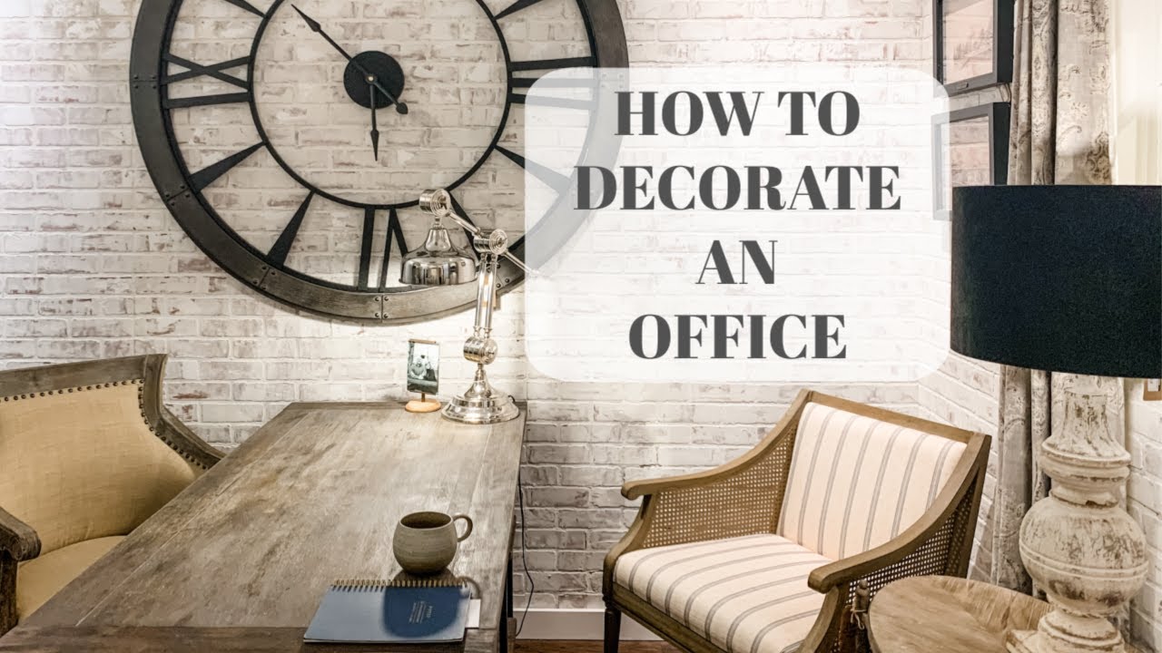 Business Office Decorating Ideas Small Office Design Youtube