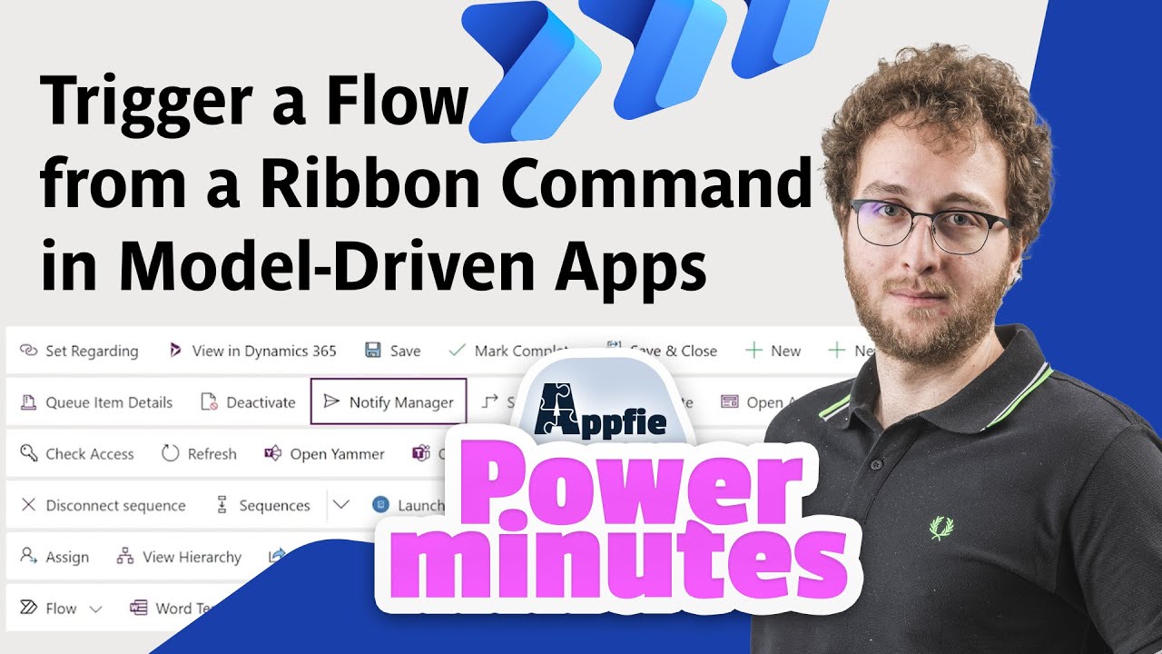 Trigger a Power Automate Flow from a Ribbon Command in Model‑Driven ...