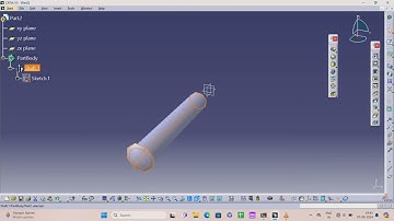 Designing a pin for a Bench Vice in CATIA V5#automobile#catia3dmodelling @donmech7