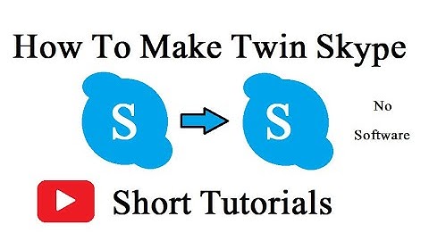 How To Make Multi Skype| Multi Skype Without Software |