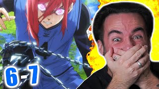 Sports Hater Reacts to BLUE LOCK for THE FIRST TIME (Episode 6 - 7)