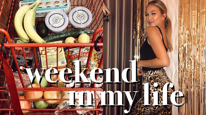 weekend in my life: trip to AC, trader joe's haul, & my sunday routine | maddie cidlik