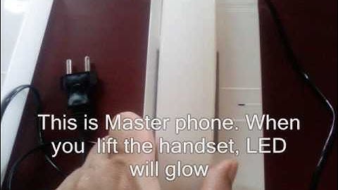 Thodukonics wireless intercom Master Slave N62