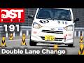 HONDA Super-ONE & DAIHATSU Mira e:S tuned by D-SPORT Racing Double Lane Change【♯191-04】