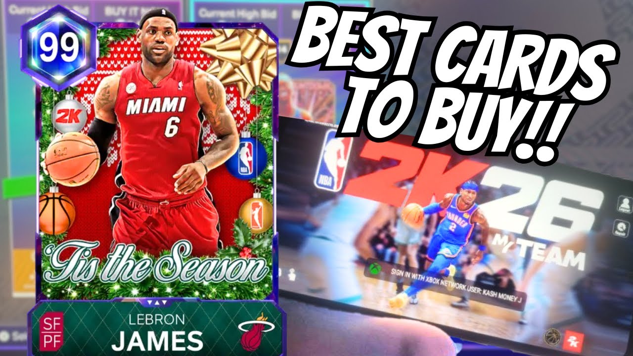 BEST CARDS TO BUY ON NBA2K26 MyTeam MOBILE