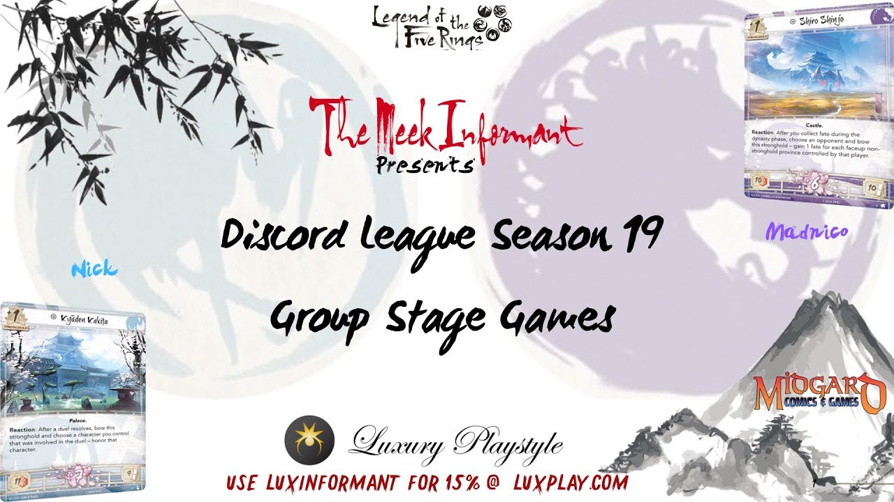 Nick (Crane) v MadNico (Unicorn) - Discord League Season 19 Groups!