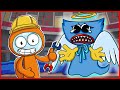 HUGGY WUGGY IS SO SAD WITH ENGINEER! POPPY PLAYTIME ANIMATION #4 | OGG animation