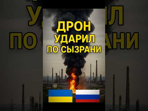 Сызранский НПЗ атакован дроном — пожар и дым