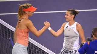 Sharapova vs Pennetta ● 2015 Indian Wells (R4) Highlights