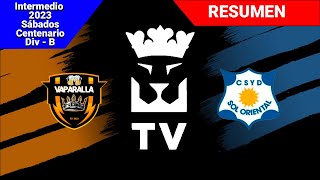 Vaparalla FC  (1) - (4) Sol Oriental | Resumen
