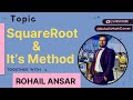 Square root|what is square root|Methods of square root|Factorization and Division methods